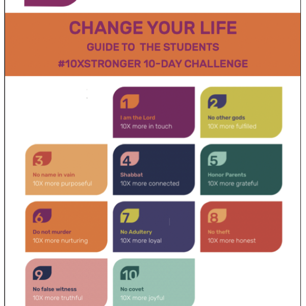 LEADERS GUIDE for #10XSTRONGER 10-Day Challenge  Student Edition